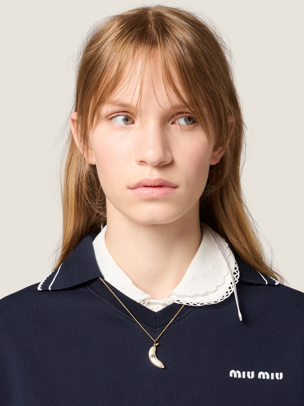 Miu Miu Banana Pendant Necklace